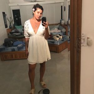 Beautiful White beach dress